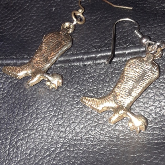 Pierced cowboy boot earrings. - Picture 5 of 5